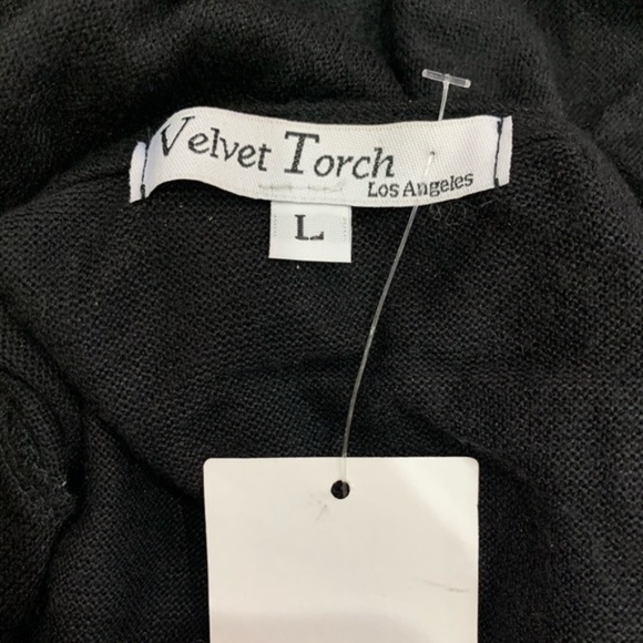 Velvet Torch Surplice Neck Sheath Dress - Picture 3 of 5